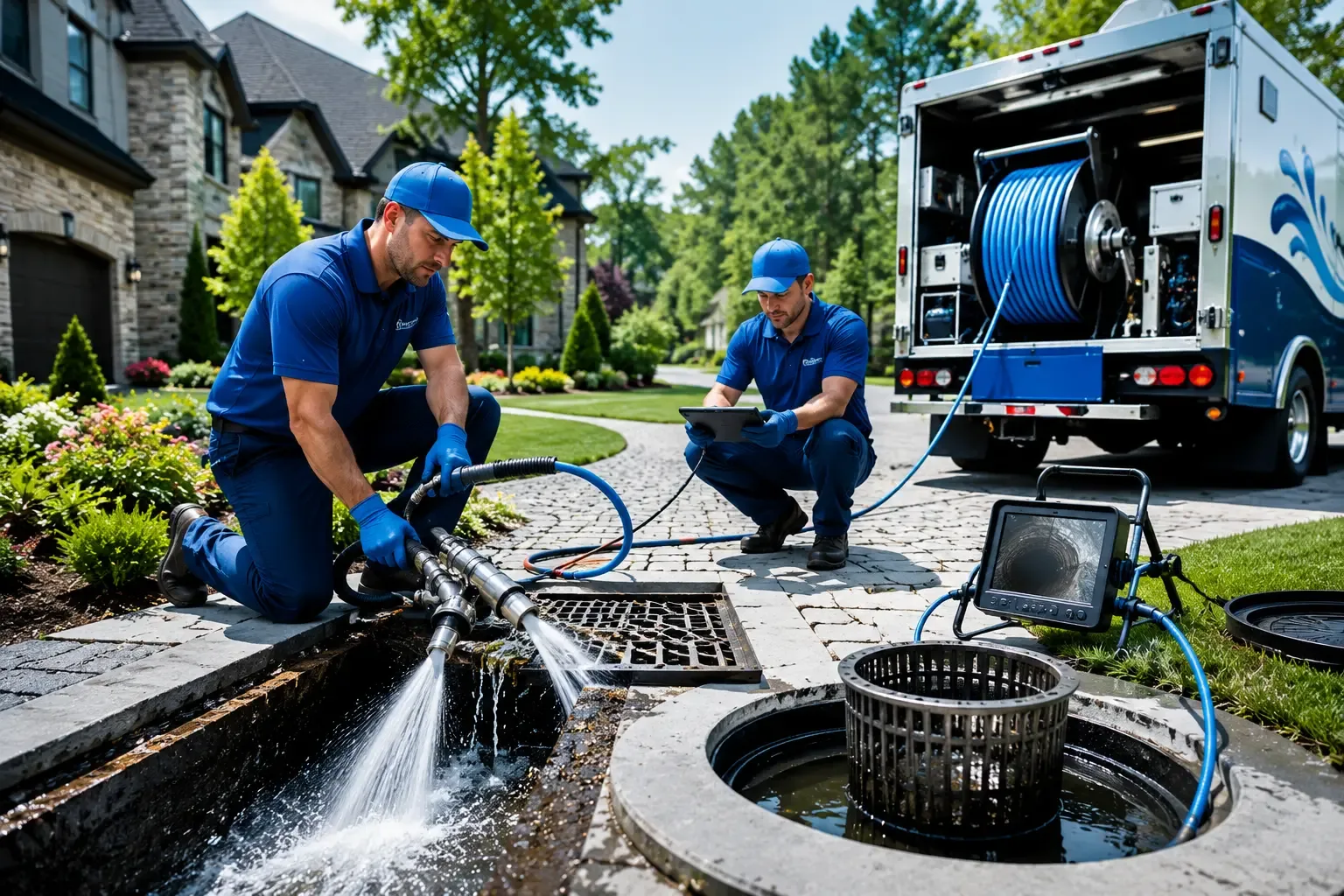 Local outdoor drain cleaning professionals in Estell Manor, NJ
